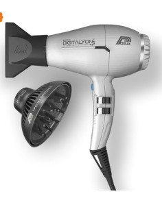 Сешоар Parlux - DIGITALYON с мощност 2400W + Дифузер MagicSense - Сребрист