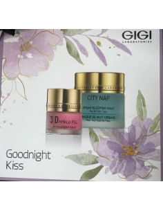 GIGI Комплект Goodnight Kiss - Филър балсам за устни-20мл и маска за лице-50мл