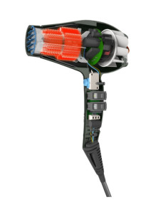 Parlux - DIGITALYON - най-новия професионален сешоар с мощност 2400W - Тъмно зелен