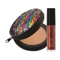 NOUBA - Комплект бронзираща пудра и гланц обемни устни SunLike - цвят 1