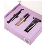 NOUBA - Комплект спирала, течно червило и хайлайтър Shine on me