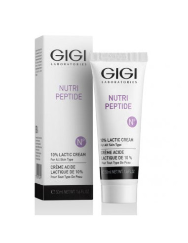 GIGI NUTRI PEPTIDE - Крем с 10% млечна киселина - 50мл