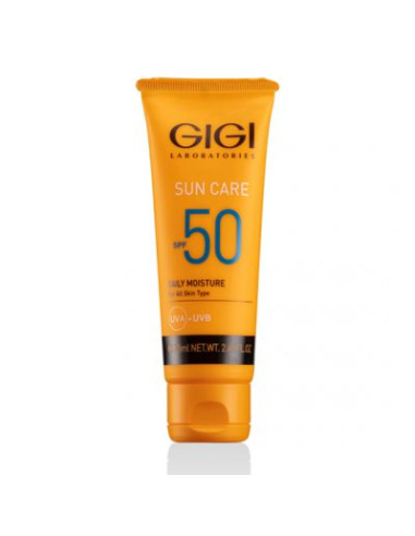 GIGI SUN CARE - Слънцезащитен крем SPF50 с анти-стареене ефект - 75мл