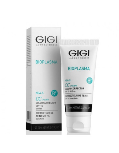 GIGI BIOPLASMA - CC Крем с цвят SPF15 без мазнини - 75мл