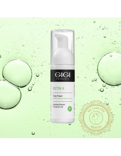 GIGI RETIN A - Почистваща пяна с 10% гликолова киселина - 120мл