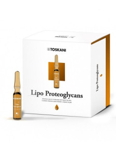 Toskani - Ампули с протеогликани за хидратация и регенерация - Lipo proteoglicans ampoule - 15 х 2мл