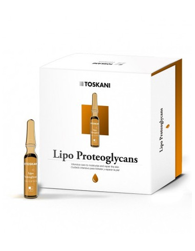 Toskani - Ампули с протеогликани за хидратация и регенерация - Lipo proteoglicans ampoule - 15 х 2мл