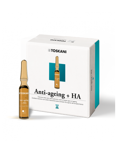 Toskani Ампули за анти бръчки ефект с HA - Anti ageing + HA - 15 х 2мл