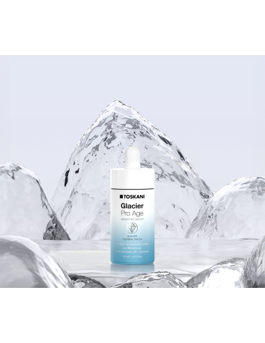 Toskani - Pro Age Glacier Proaging Serum Овлажняващ серум 24 ч действие ефект блясък - 30мл