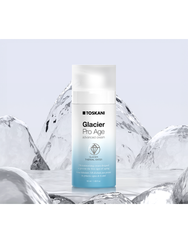 Toskani- Pro Age Glacier Proaging Cream 24 ч овлажняващ крем , предотвратява появата  на първи признаци на стареене - 50мл