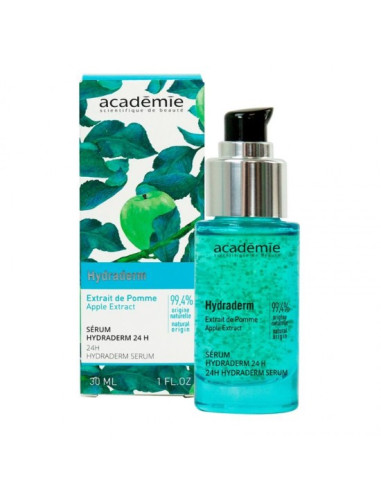 Academie-SERUM HYDRADERM 24h - Серум бустер 24 часа с микро перли 148% моментална хидратация-30мл