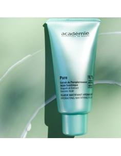 Academie - PURE- HYDRATING MATIFYING FLUID - Хидратиращ  и матиращ  флуид с екстракт от грейпфрут - 50мл